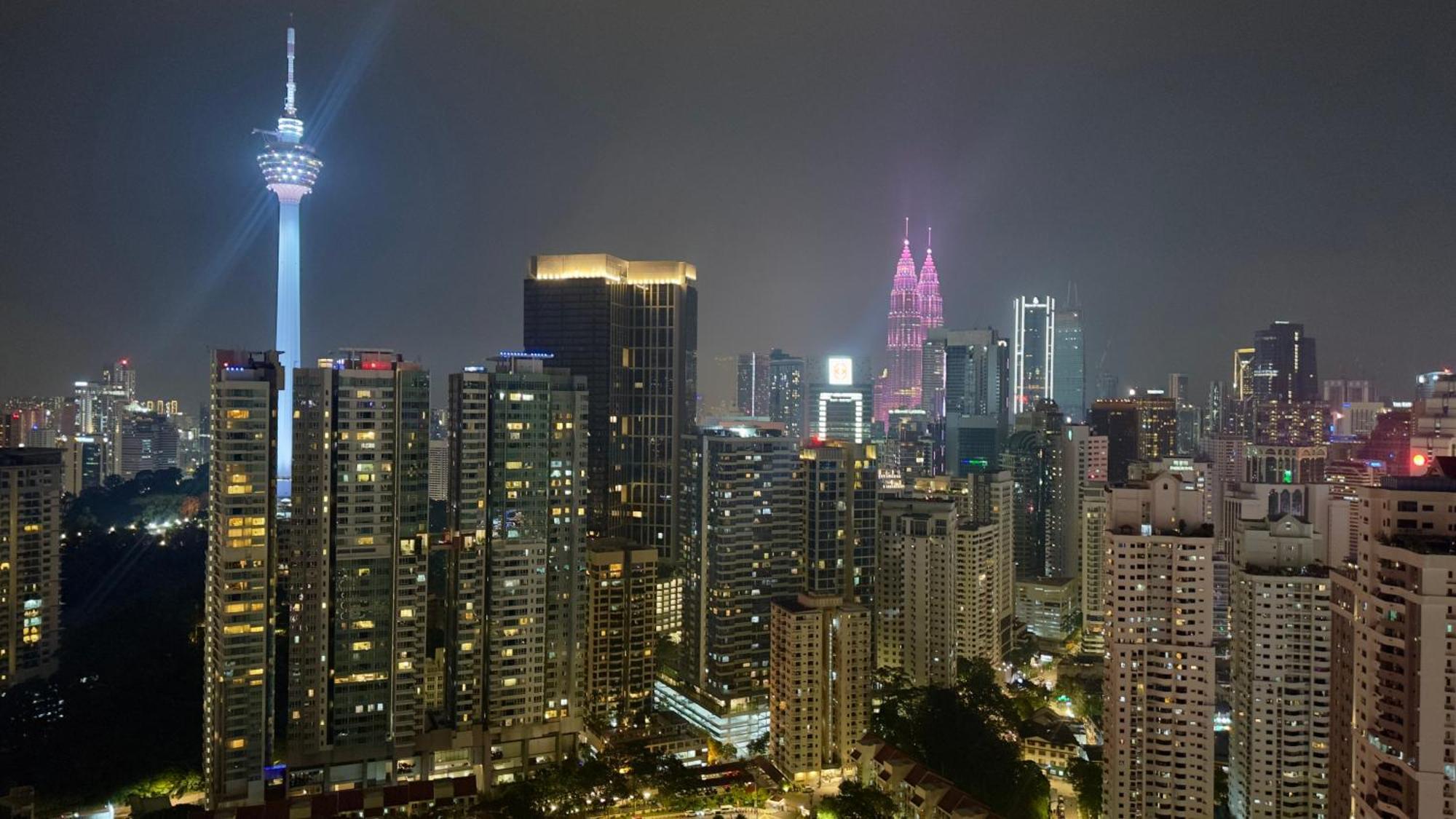 Balcony Cityscape Iii The Robertson 41f Pangsapuri Kuala Lumpur