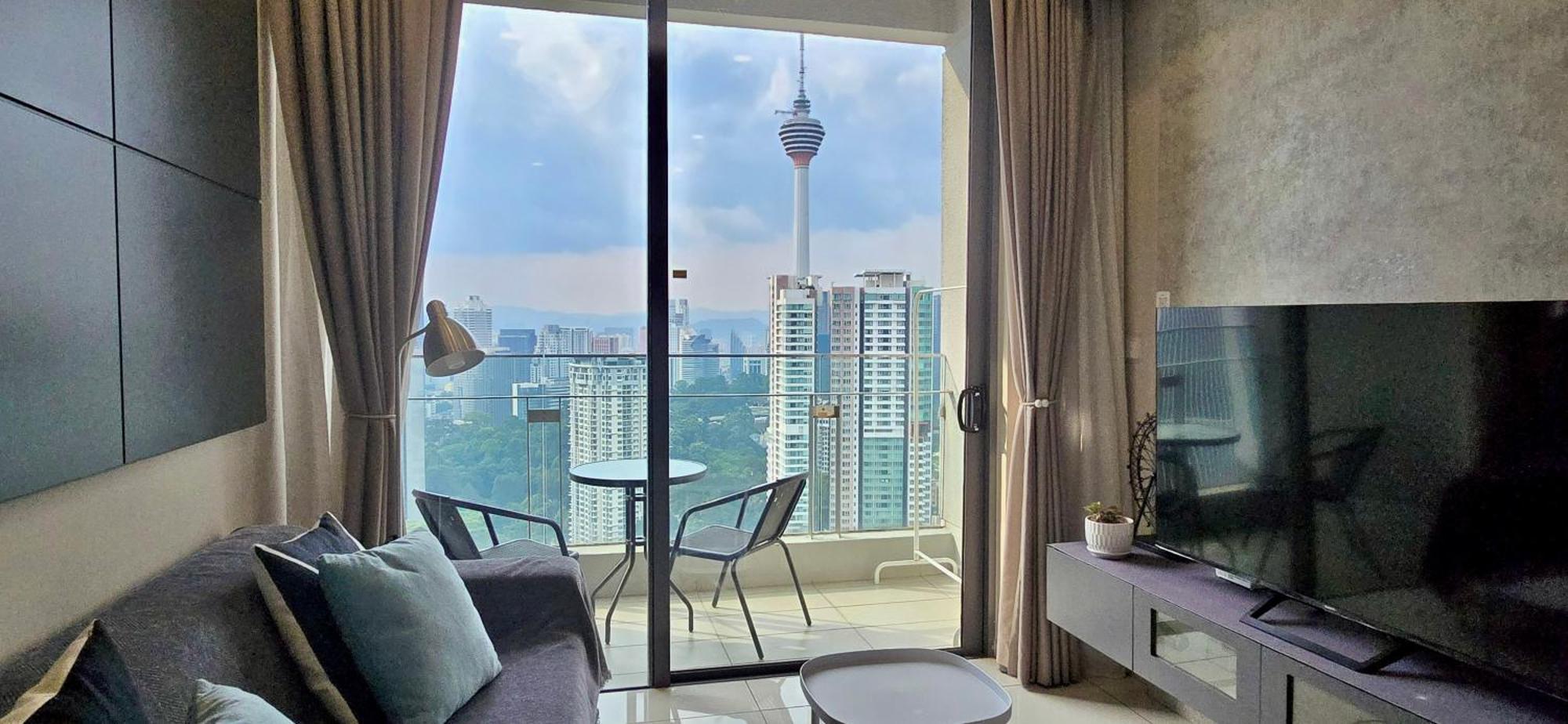 Pangsapuri Balcony Cityscape Iii The Robertson 41f *